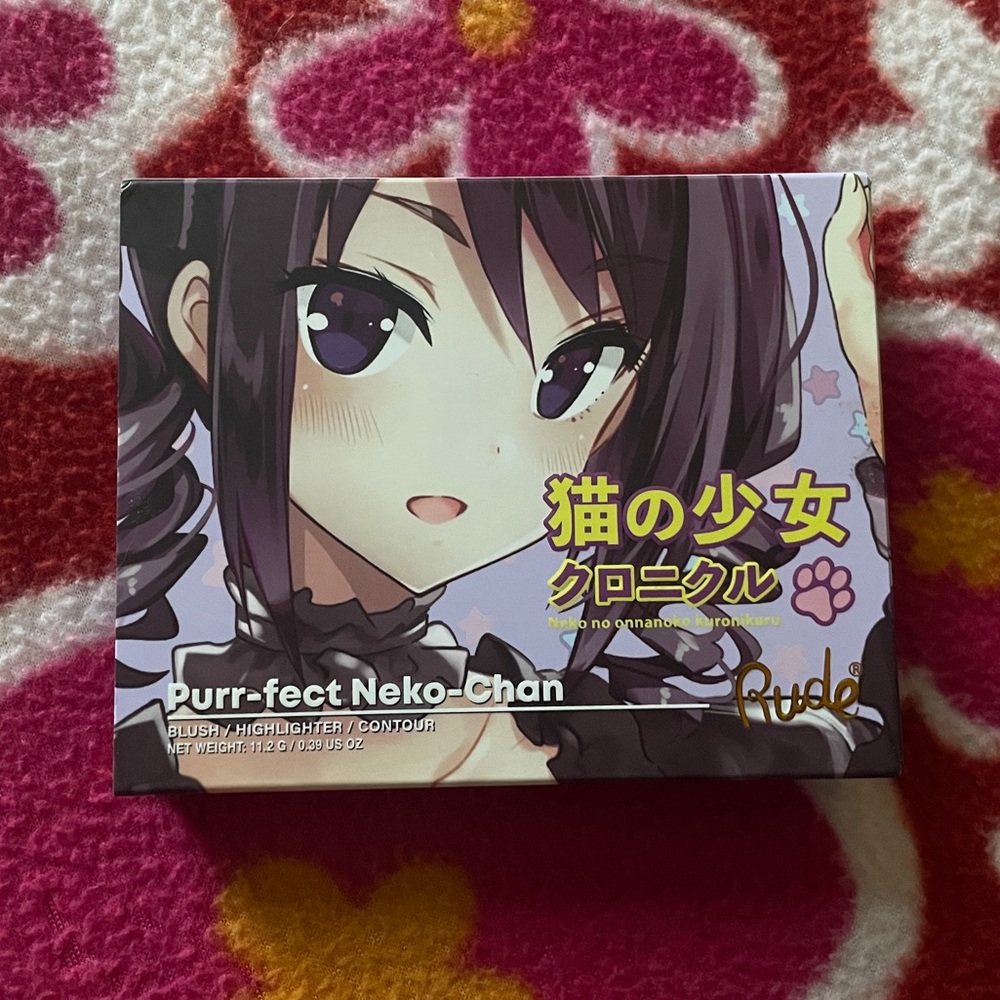Rude Cosmetics Purr-Fect Neko-Chan Face Palette
